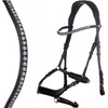 HKM Pro Anatomic Bridle 9100 Black Pony