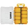 DEWALT Tool Box, Tough Case Organizer, Medium, 8-Compartments, for Small
