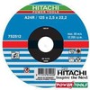 Hitachi – 752511 Cutting Disc 115 x 2.5 x 22.2 mm Metal