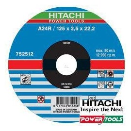 Hitachi – 752511 Cutting Disc 115 x 2.5 x 22.2 mm Metal