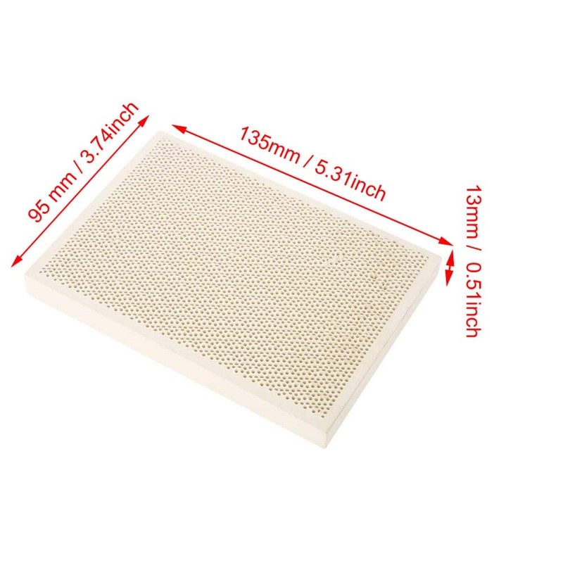 Ceramic Honeycomb Soldering Plate Quick Heating Jewelry Heating Energy Saving