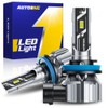 AUTOONE H11 LED Headlight Kit Low Beam Bulbs Super Bright