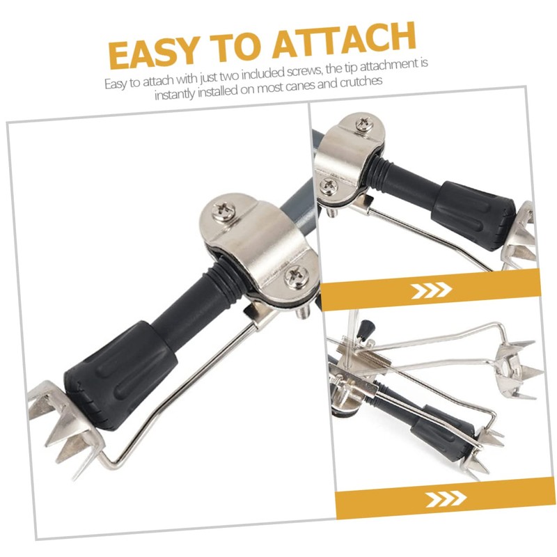Mipcase for Trekking Poles Durable Crampon Tip for Winter Hiking