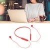 Bluetooth Neckband Headset IPX7 Waterproof Noise Cancelling Deep Bass Flexible
