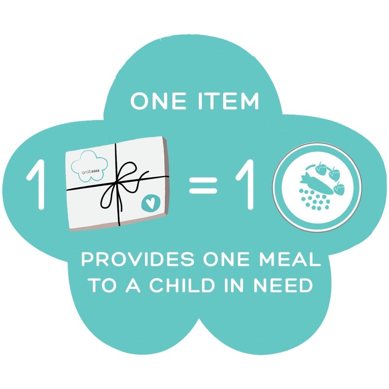 Grabease Allover Waterproof Bib, Machine Washable, Ages 6-24 Months, Teal