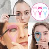 6-teiliges 3-in-1-Wimpern-Make-up-Tool für obere und untere künstliche Wimpern, wiederverwendbare Wimpernschablone,