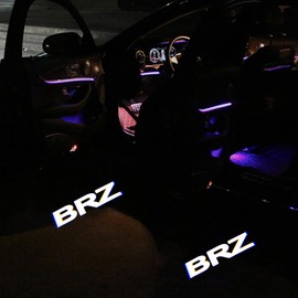 uunonaha 2 pcs Non-Fading LED Car Door Logo Lights Courtesy Projector Laser Welcome Light Ghost Shadow Puddle lamp Compatible for BRZ Accessories…