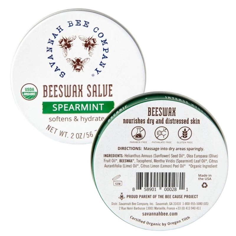 Savannah Bee Company Original Beeswax Salve - Deep Moisturizer Hand