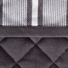 DII CAMZ38392 Cotton Stripe Quilted Double Oven Mitt, 35 x