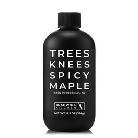 Trees Knees Spicy Maple Syrup, Grade-A Organic Maple Syrup with a Fiery Kick from Habanero Peppers, Vegan, Gluten Free & Made in the USA, Pure & All Natural, 11.5oz