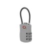 Travelon TSA Cable Lock, Silver