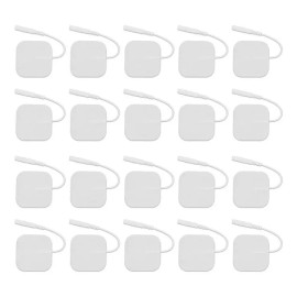 FisoTools 12 Electrodos Para Tens/ems Cola De Ratón De 5x5cm