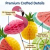 Bekecidi [10 Styles] 100PCS Drink Umbrellas Cocktail Picks, Mini Paper