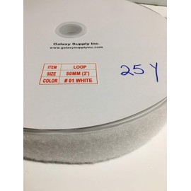 2" Magic Tape with Glue Stick, Loop ONLY,25 Yards =75 Ft per roll. UPC900104