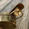 Vintage Solid Brass WWII Military Pocket Compass Gift