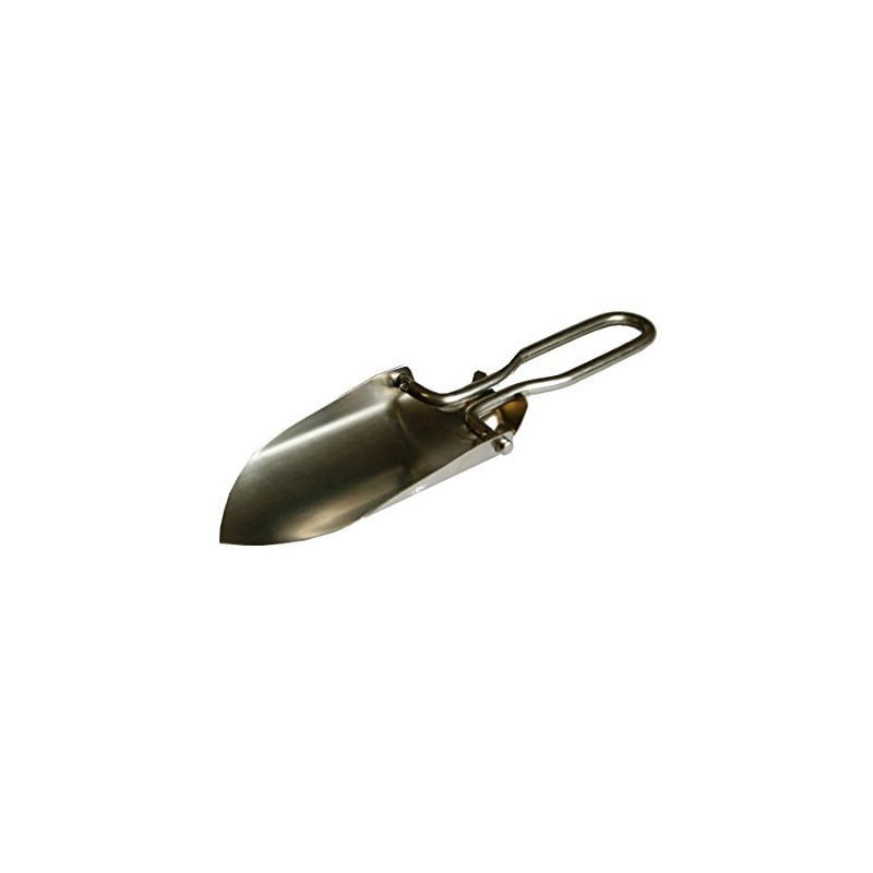 Stainless Steel Folding Mini Gardening Hand Shovel/Trowel with Pouch