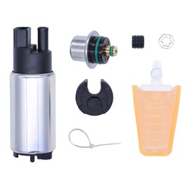 La bomba de combustible de alto rendimiento con filtro y regulador de presión de 43 PSI compatible con Polaris Ranger 500 700 800 (2006-2010) reemplaza 2521121, 2520864, 2204306, 1240382, 1240239