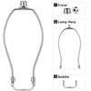 Lamp Harp 8 Inch, 2 Set [Heavy Duty] Lamp Harp