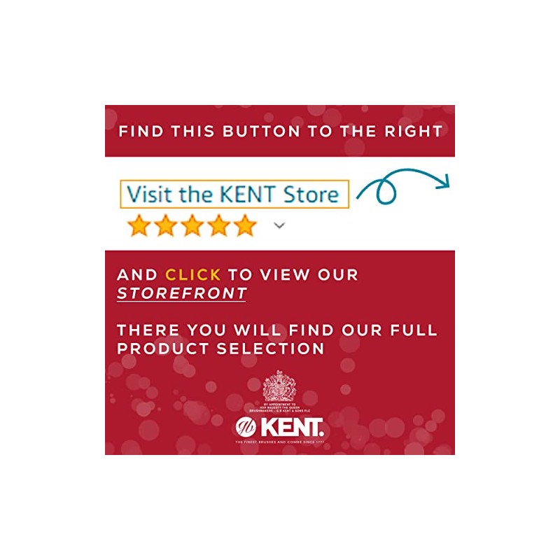 Kent The Handmade Comb - Fine and Coarse Toothed Pocket