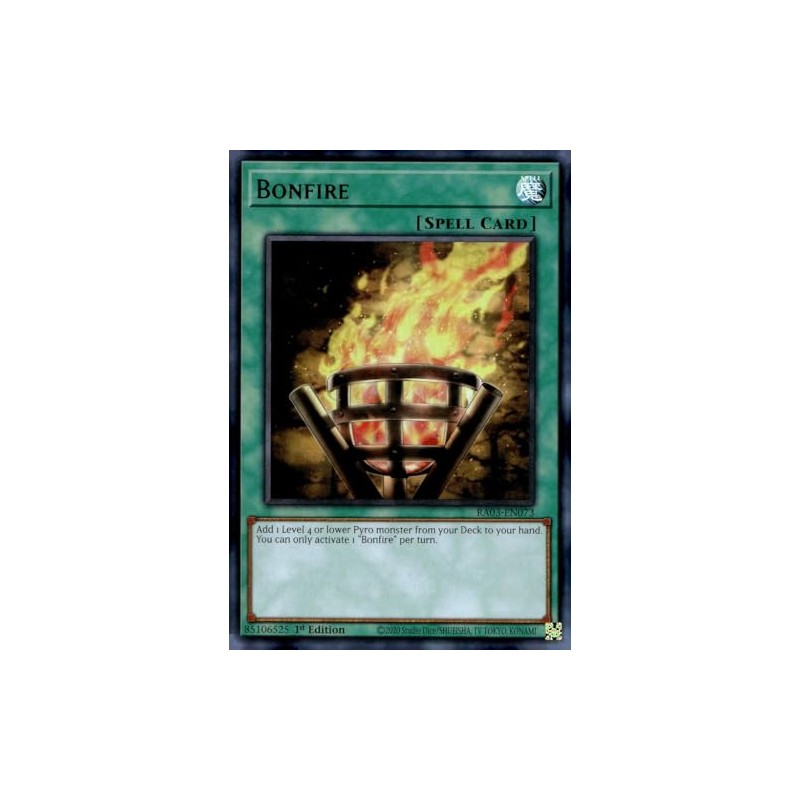 Bonfire (UR) - RA03-EN073 - Ultra Rare - 1st Edition