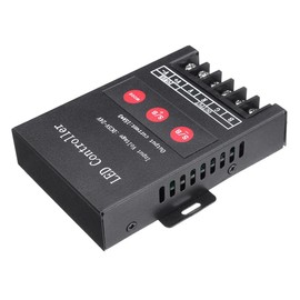 ezonpinzv New Updated Version DC 5V-24V RGB LED Controller Max 45A 15A*3 (Not 30A 10A*3) Touch Controller RGB Three-Way Signal LED Light Strip Controller