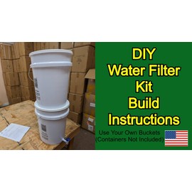 Build a Gravity Water Filter Kit Candle Ceramic Water Filter