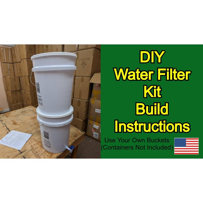Build a Gravity Water Filter Kit Candle Ceramic Water Filter