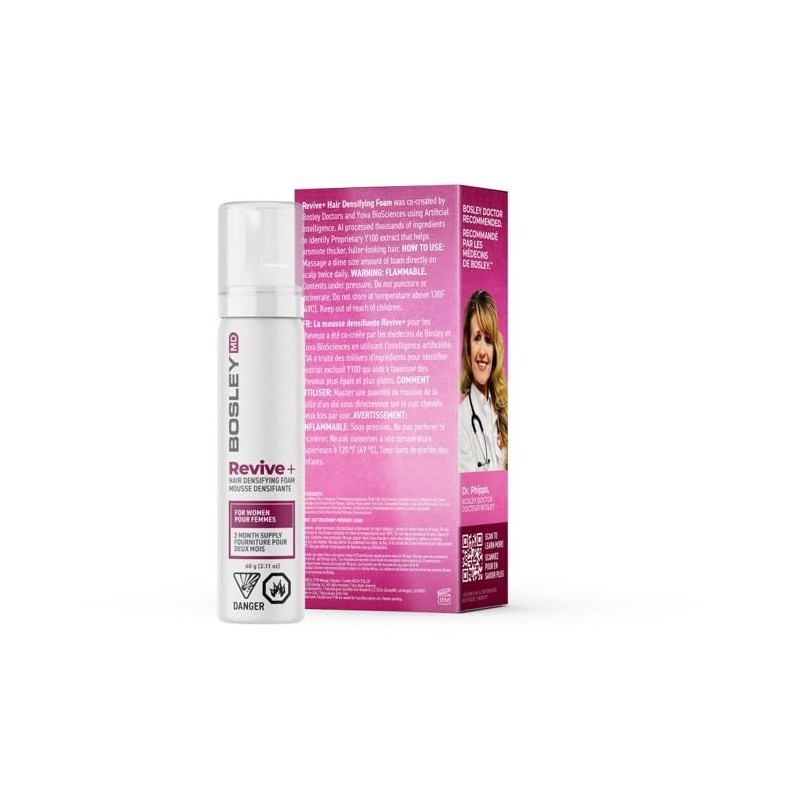 BosleyMD Women's Revive + Densifying Treatment Foam