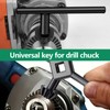 7 pieces drill chuck key, universal drill chuck key metal