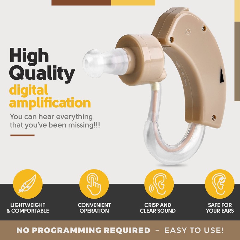 MEDca BTE Hearing Aids for Seniors - Behind the Ear
