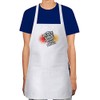 Makoroni - PEACE LOVE DOUBLE BASS PLAYER Apron Adjustable Kitchen