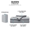 Brookstone Comfort Queen Sheet Set | Innovative Cooling Sheets for