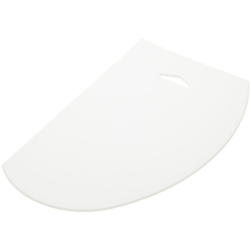Ateco Large Plastic Bowl Scraper & Icing Smoother , White