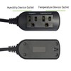 DIGITEN DHTC1011 Humidity and Temperature Controller Plug-in Thermostat Humidistat Outlet