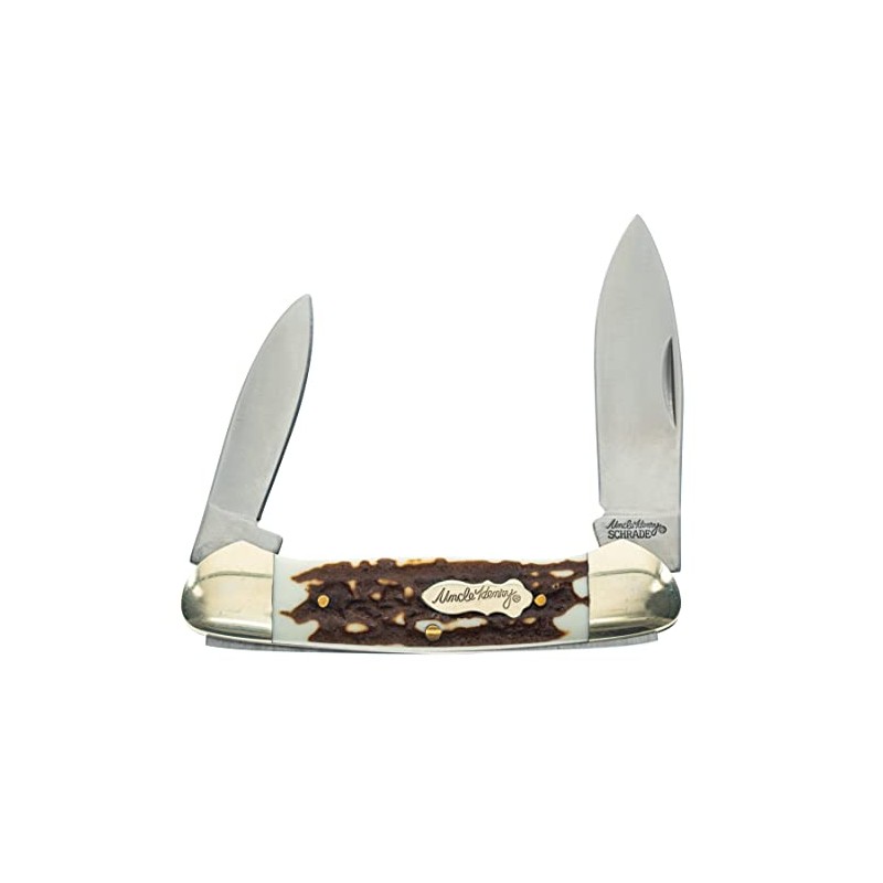 Uncle Henry Next Gen Staglon 11UH LG Canoe Cuchillo Plegable