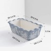Wisenvoy Loaf Pan Bread Pan Ceramic Baking Pans Hand Paint