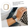 TEHAUX Protective Watch Case for Full Coverage Electroplated Shell with