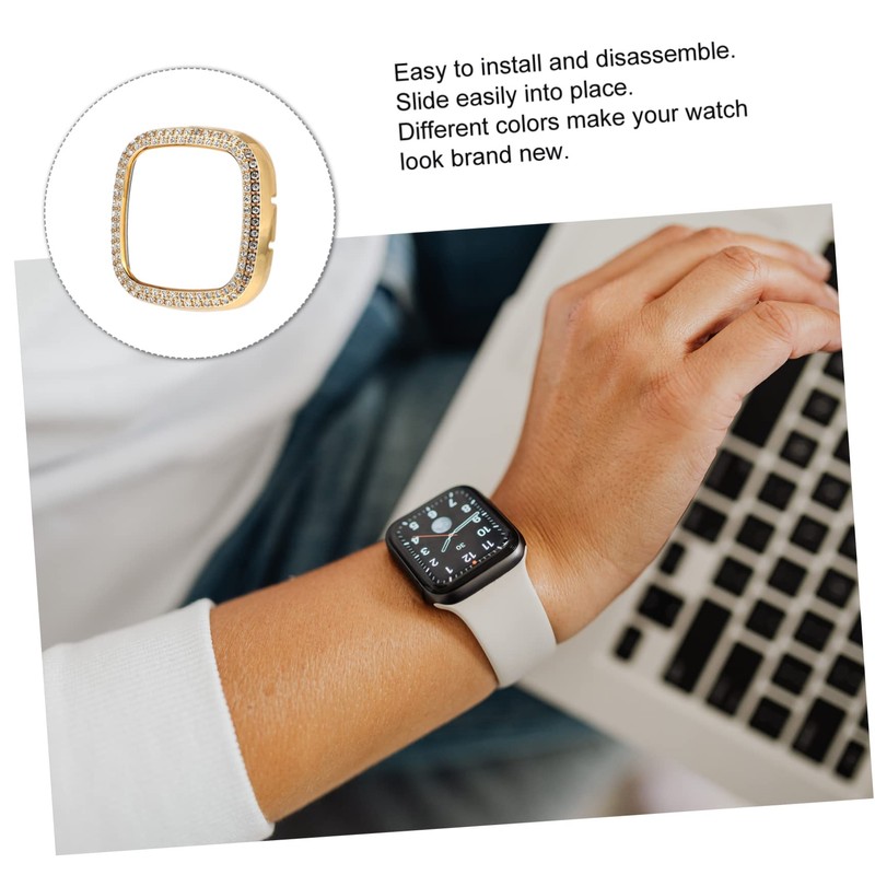 TEHAUX Protective Watch Case for Full Coverage Electroplated Shell with