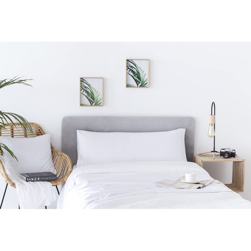 Todocama Set of 2 Extra Soft Hypoallergenic Microfibre Pillow Cases