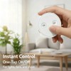 LoraTap Mini Remote Control Outlet Plug Adapter, 656ft Range Wireless