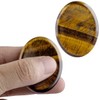 Nupuyai Pack of 2 Thumb Stone Worry Stone Crystal Gemstone