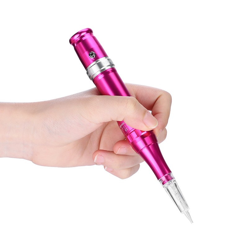 35000RPM Permanent Makeup Machine Eyebrow Eyeliner Lip Tattoo Pen Rose