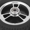 6in Wheelchair Wheel Light Sturdy Aluminum Alloy Hub Quiet Anti