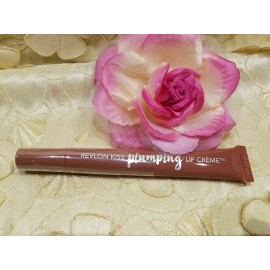REVLON-KISS PLUMPING LIP CREME-#515 ALMOND SUEDE-0.25 OZ. GREAT SHADE!! NEW!!