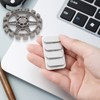 Metal Fingertip Gyroscope Round Shaped Reduce Anxiety Rotating Decompression Toy