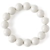 North, Bracelet 14 mm 15 Grain Made in Taiwan Negative Ions Rhodium