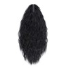 24" Corn Wave Ponytail Extension Claw Clip on Ponytails Wavy
