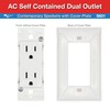 RV Designer S831, AC Contemporary Dual Outlet, Self Contained, Speedwire
