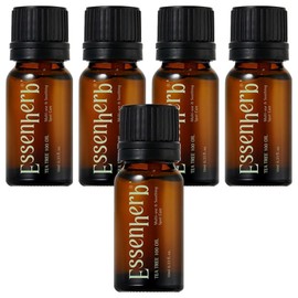 Essenherb tea tree 100 oil, 10ml, 5 pieces / 에센허브 티트리 100 오일, 10ml, 5개