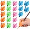 JustBlanks 20 Pcs Pencil Grips for Kids Handwriting Pencil Holder